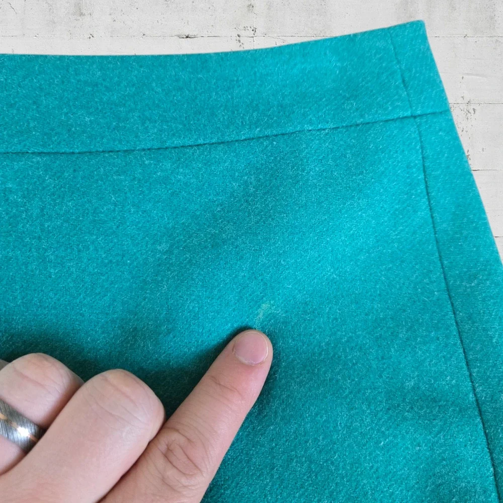 J. Crew green wool
